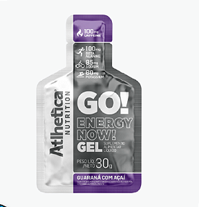 GO! ENERGY NOW GEL - 30G - ATLHETICA NUTRITION